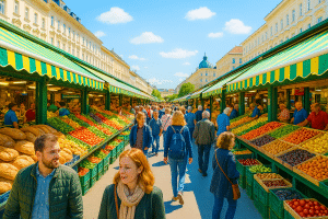 Symbolbild - Tipp - selbst den Naschmarkt in Wien live besuchen und erleben