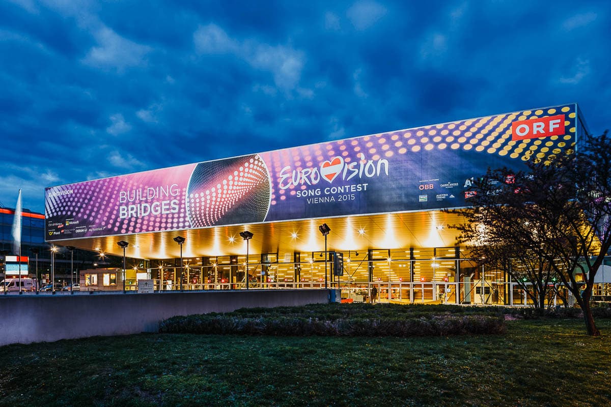 Auch 2026 ist die Stadthalle wieder Austragungsort des ESC | Foto: Bilderagentur Zolles KG / Christian Hofer